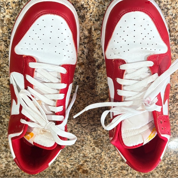 Nike Red and White Dunks - Picture 14 of 14